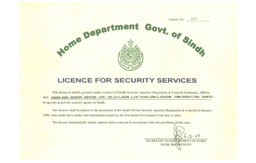 View Sindh License