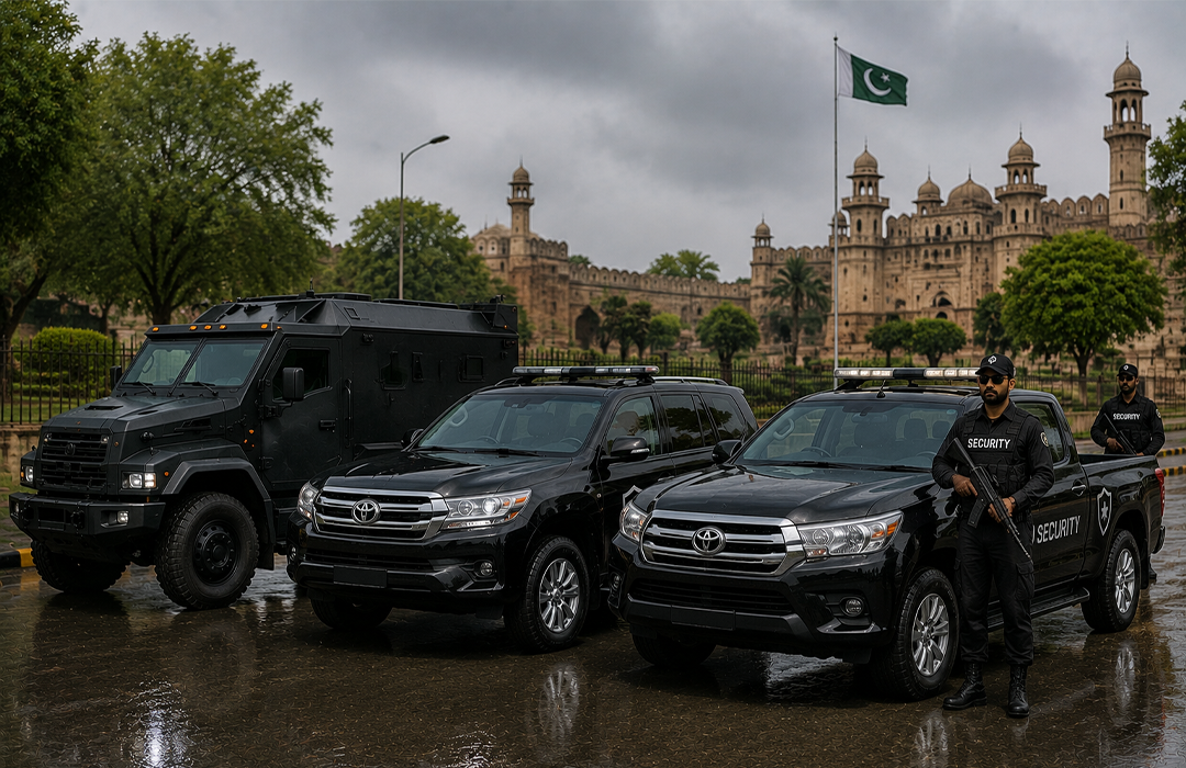 B6 Armored Vehicle Fleet